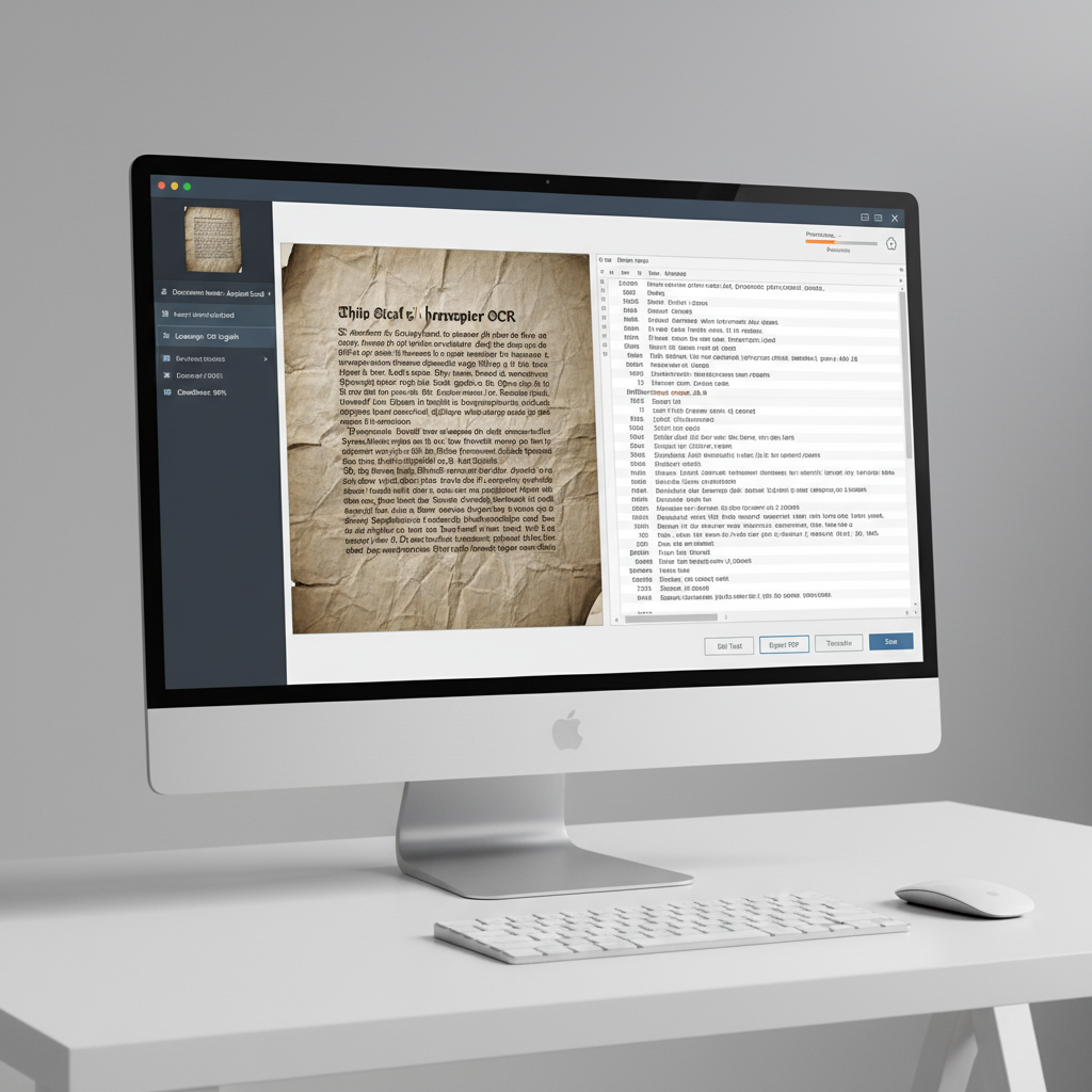 OCR multilingue et indexation auto