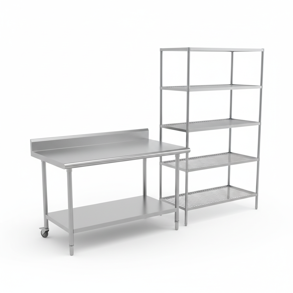 Mobilier inox sur-mesure