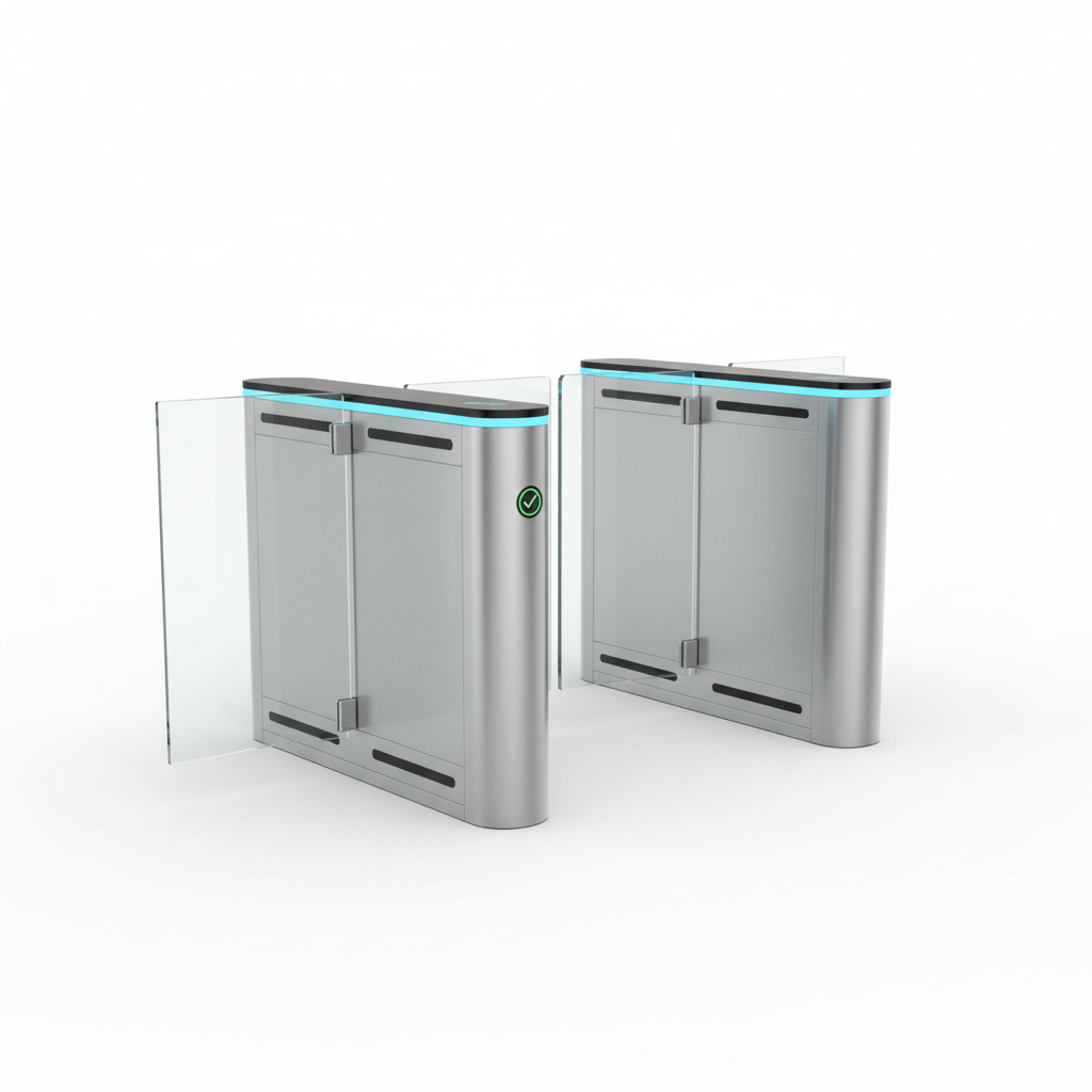 Couloirs rapides optiques et portillons