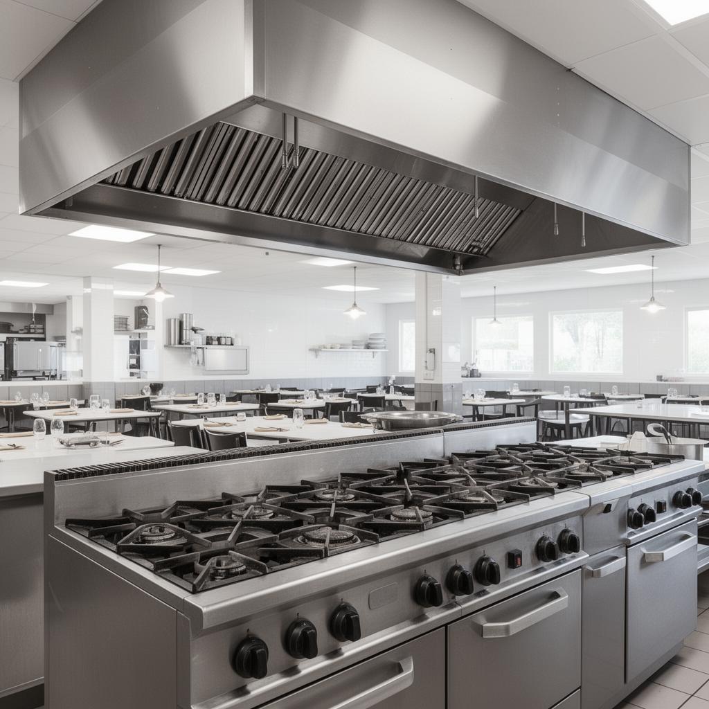 Hottes de cuisine professionnelles